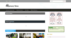 Desktop Screenshot of dispensarynews.com