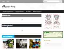 Tablet Screenshot of dispensarynews.com